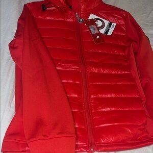 Canada Weathergear  Red Women's Utility Jacket